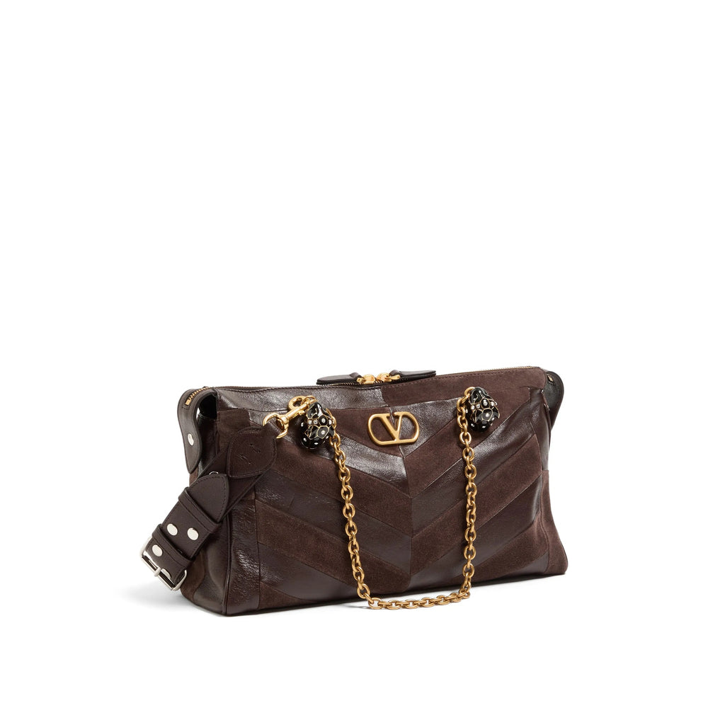 Valentino Garavani Valentino Garavani Brown Shoulder Bags Women