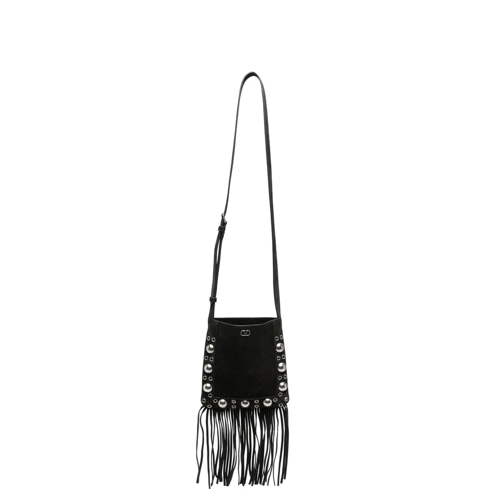 Valentino Garavani Valentino Garavani Black Shoulder Bags Men
