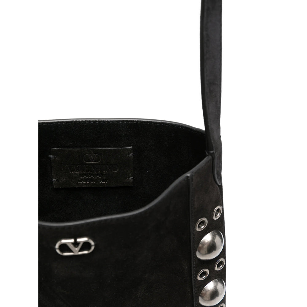 Valentino Garavani Valentino Garavani Black Shoulder Bags Men