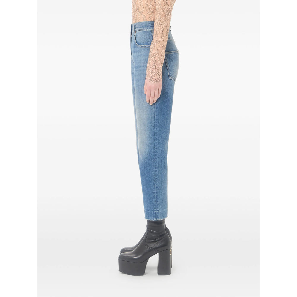 Valentino Valentino Blue Denim - Boyfriend Jeans Women