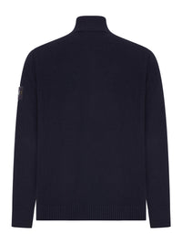 Stone Island Stone Island Men Full Zip Wool Sweater With High Neck