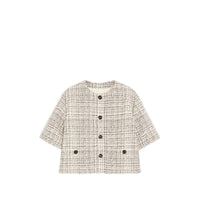 Valentino Neutrals Jackets - Tweed Jackets Women
