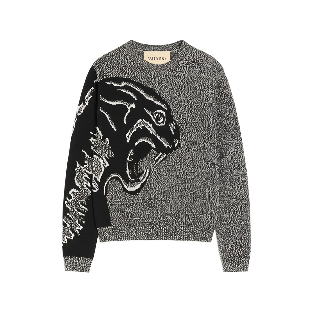 Valentino Grey Sweaters & Knitwear - Jumpers Men