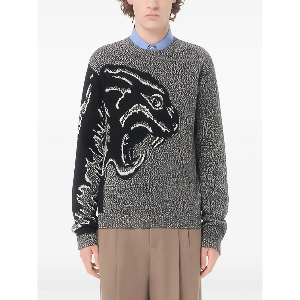 Valentino Grey Sweaters & Knitwear - Jumpers Men
