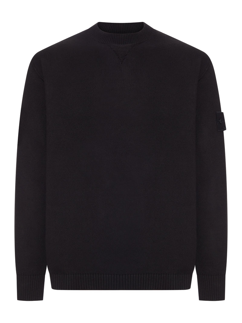 Stone Island Stone Island Men Cotton-Blend Crew-Neck Sweater