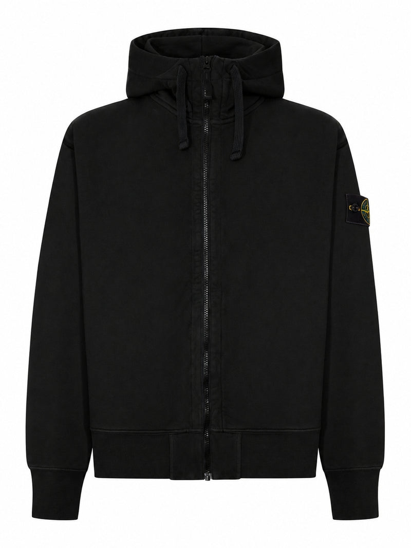 Stone Island Stone Island Men Cotton Zip-Up Hoodie