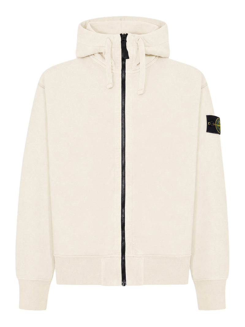 Stone Island Stone Island Men Cotton Zip-Up Hoodie