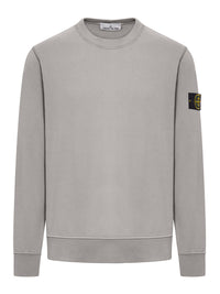 Stone Island Men Cotton Crew-Neck Sweatshirt