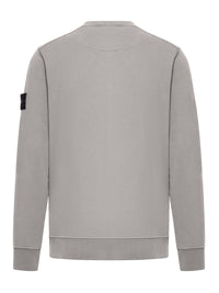 Stone Island Men Cotton Crew-Neck Sweatshirt