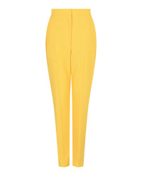 Alexander McQueen Womens High-Waist Cigarette Trousers