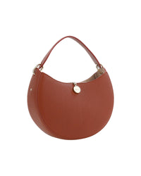Chloe Leather Small Shoulder Bag with Gold Ring Closure6
