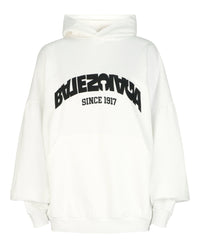 Balenciaga Balenciaga Womens Backflip Logo Hoodie