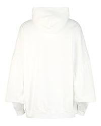 Balenciaga Balenciaga Womens Backflip Logo Hoodie