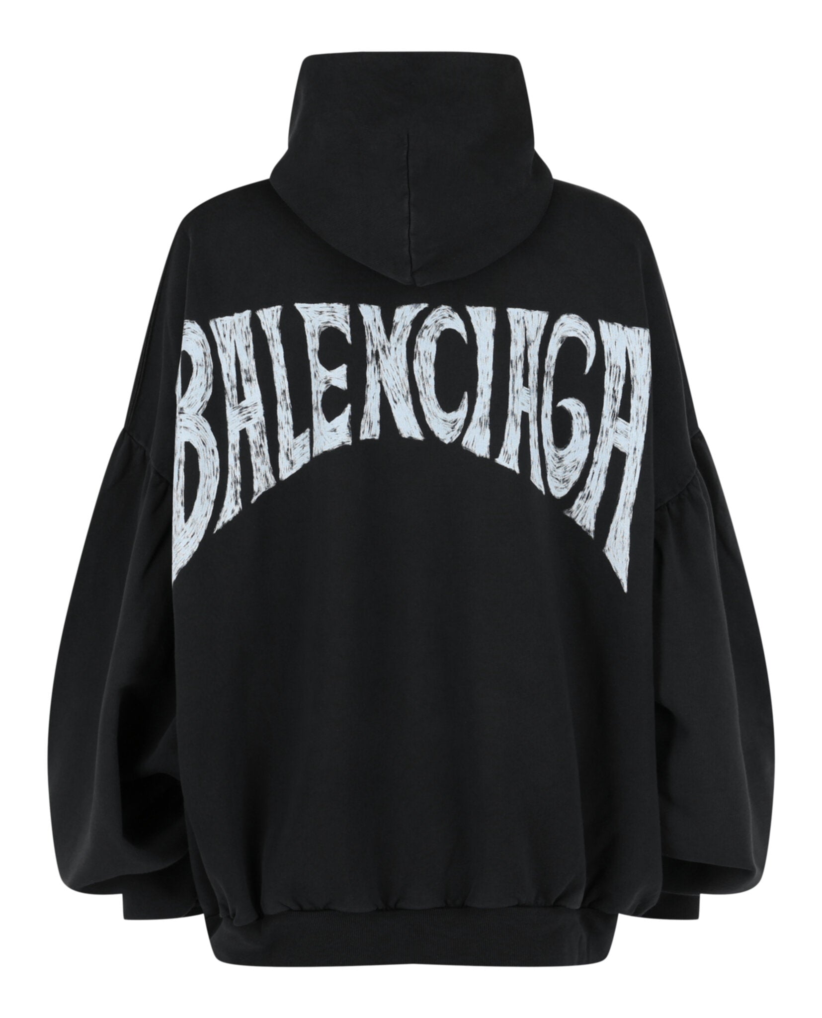 Balenciaga Womens Paris Tropical Round Hoodie