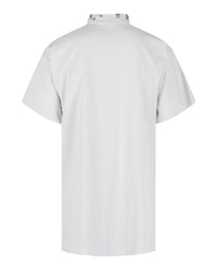 Balenciaga Mens Oversized Distressed Pierced T-Shirt