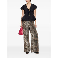 Ganni Ganni Black Tops - Blouses Women