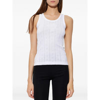 Ganni Ganni White Tops - Vests & Tank Tops Women