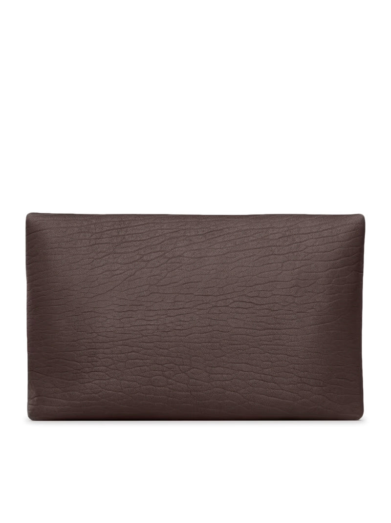 Saint Laurent Saint Laurent Women Cassandre Large Lambskin Envelope Pouch