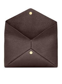 Saint Laurent Saint Laurent Women Cassandre Large Lambskin Envelope Pouch