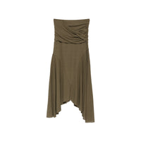 Ganni Green Skirts - Asymmetric & Draped Skirts Women