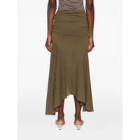 Ganni Green Skirts - Asymmetric & Draped Skirts Women