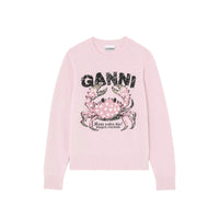 Ganni Ganni Pink Knitwear - Jumpers Women