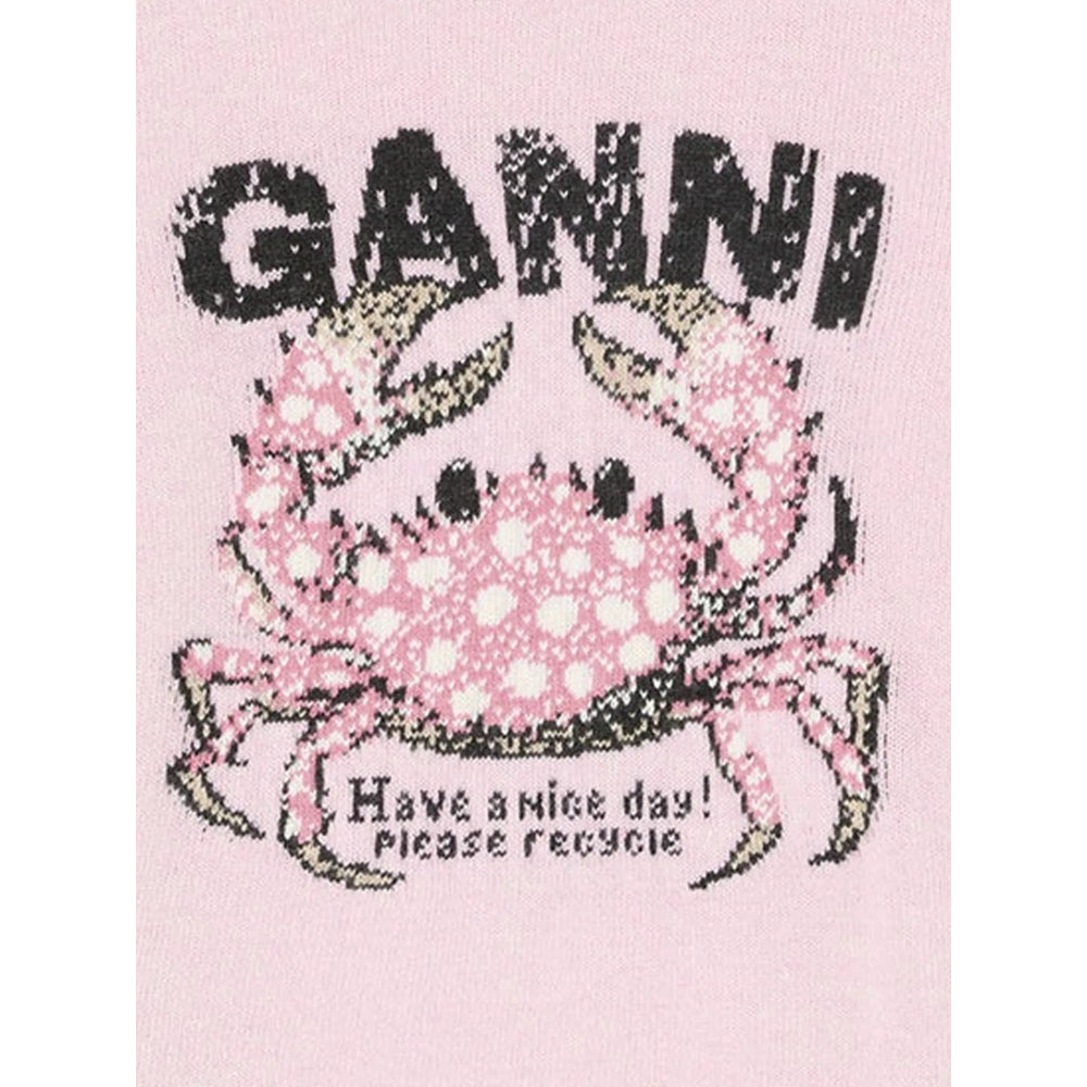 Ganni Ganni Pink Knitwear - Jumpers Women