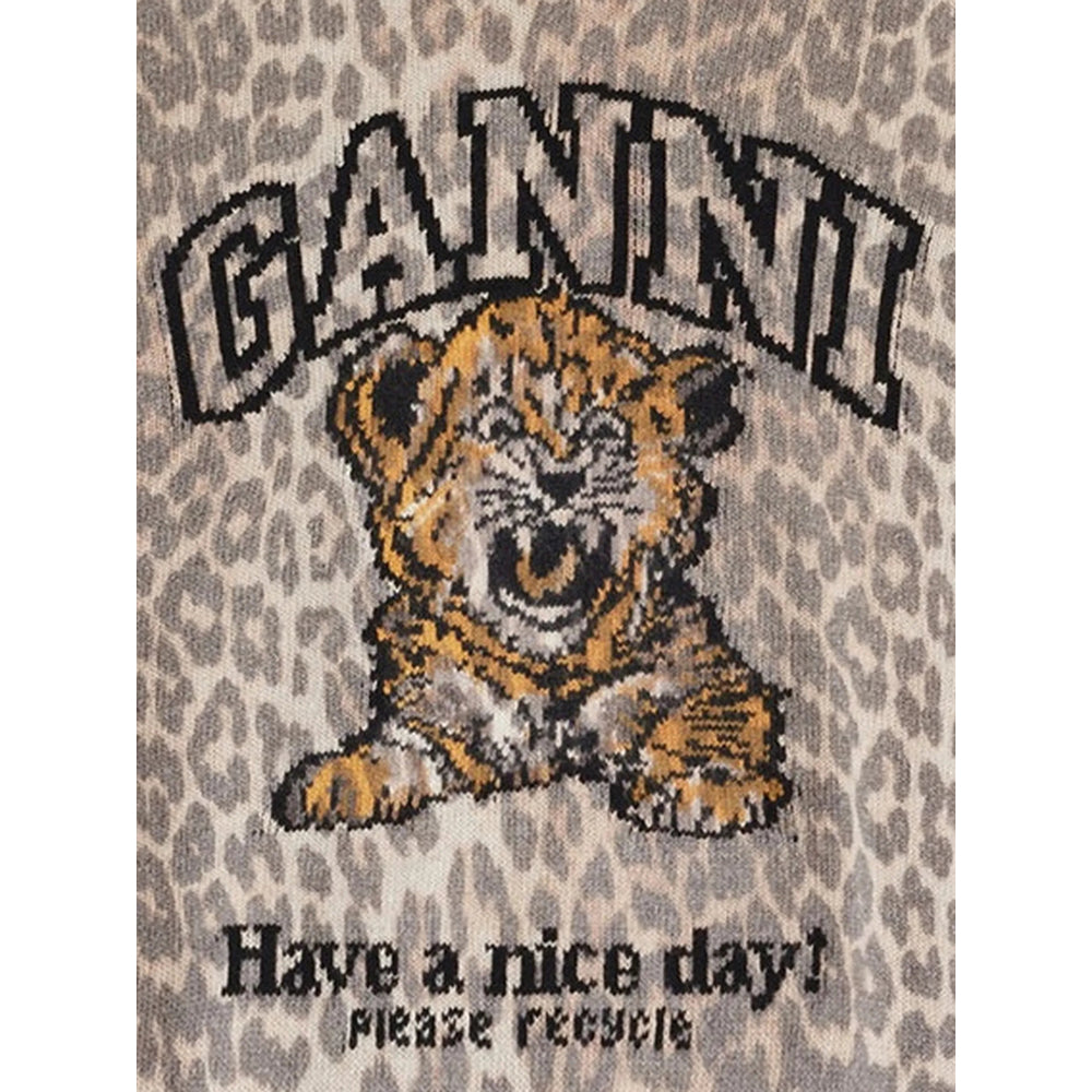 Ganni Ganni Neutrals Knitwear - Jumpers Women