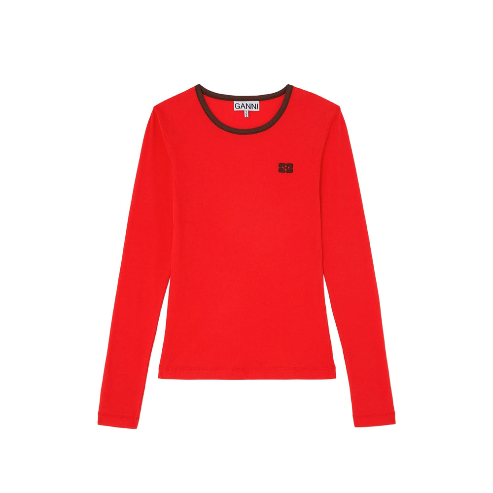 Ganni Ganni Red Tops - T-Shirts & Jerseys Women