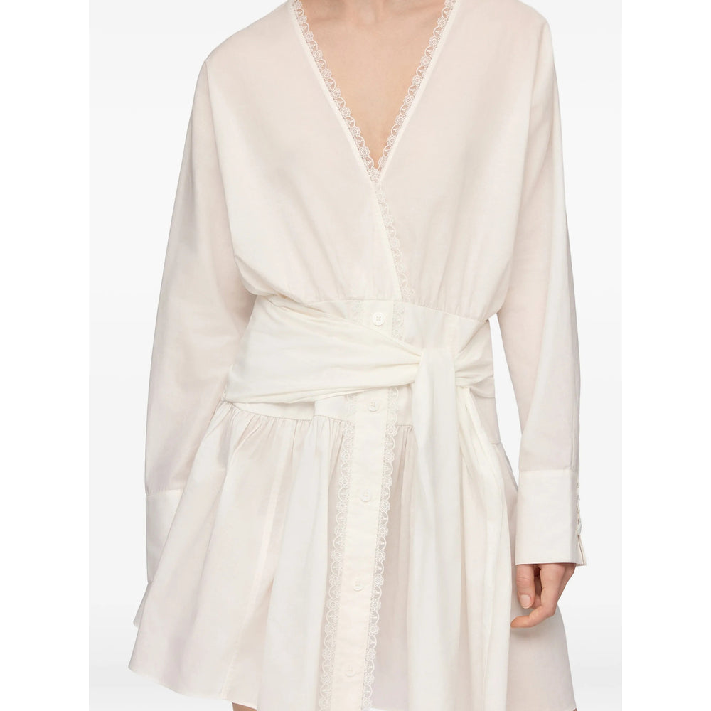 Ganni Ganni White Dresses - Day Dresses Women