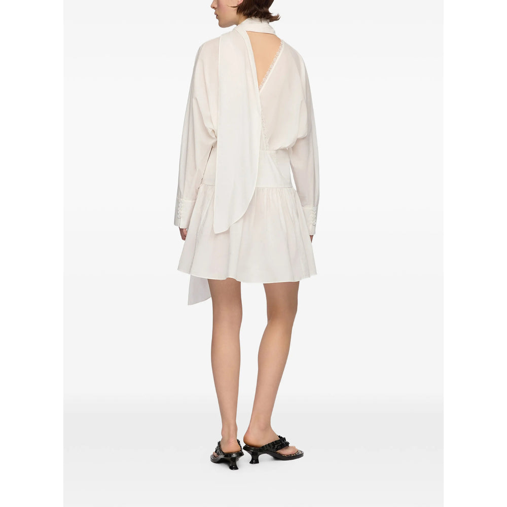 Ganni Ganni White Dresses - Day Dresses Women