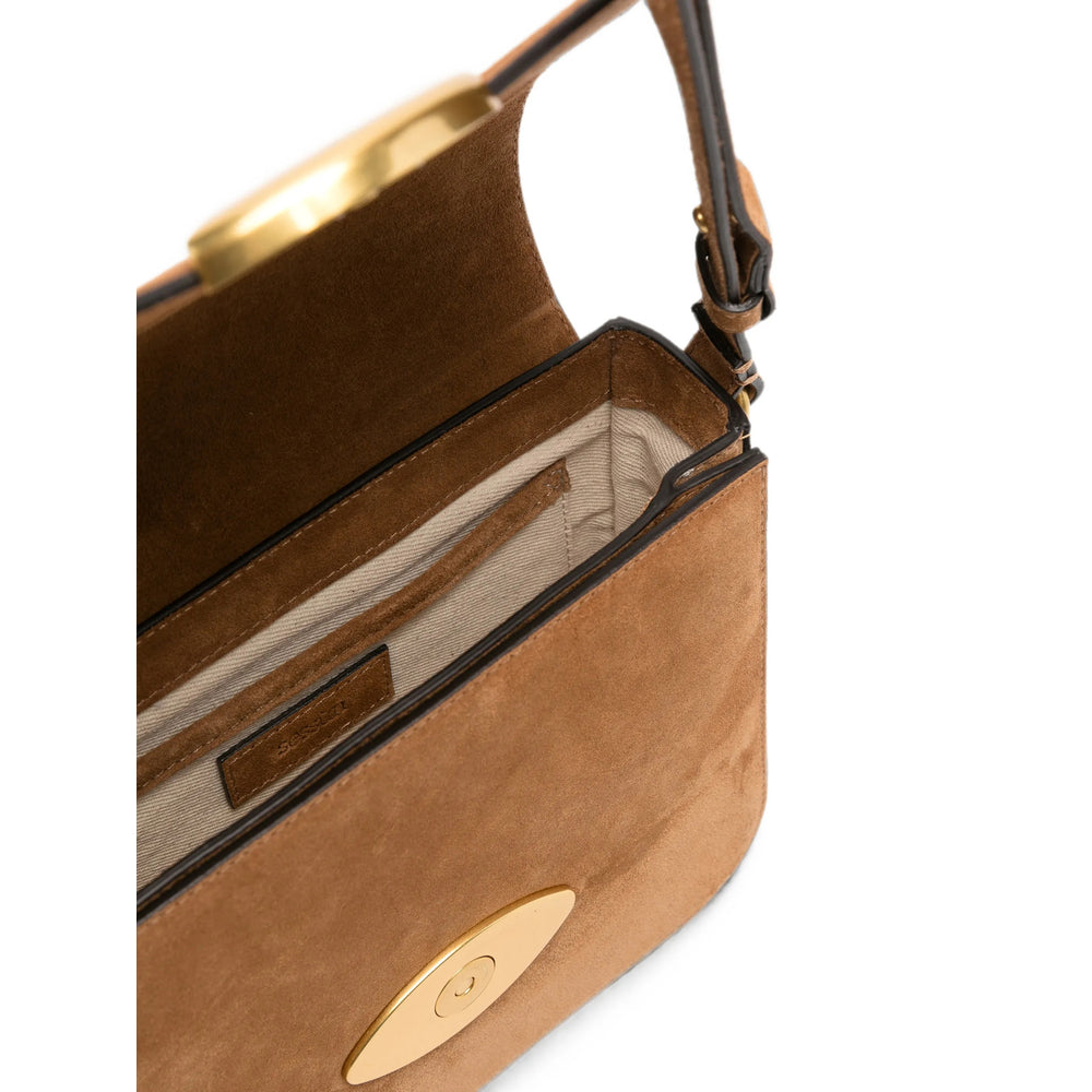 Sessun Brown Satchels & Cross Body Bags Women