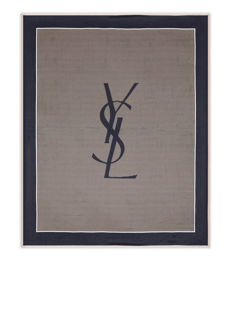 Saint Laurent Saint Laurent Women Cassandre Pareo In Silk Charmeuse