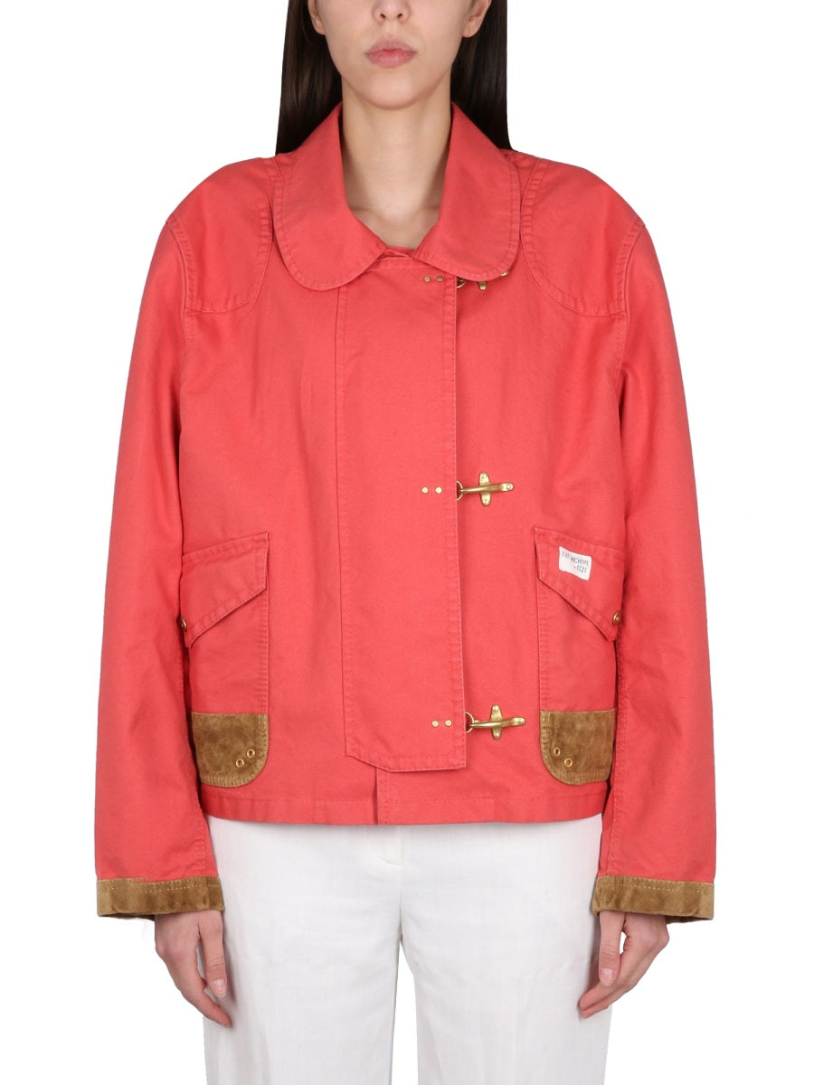 Fay Women Caban Jacket 3 Hooks