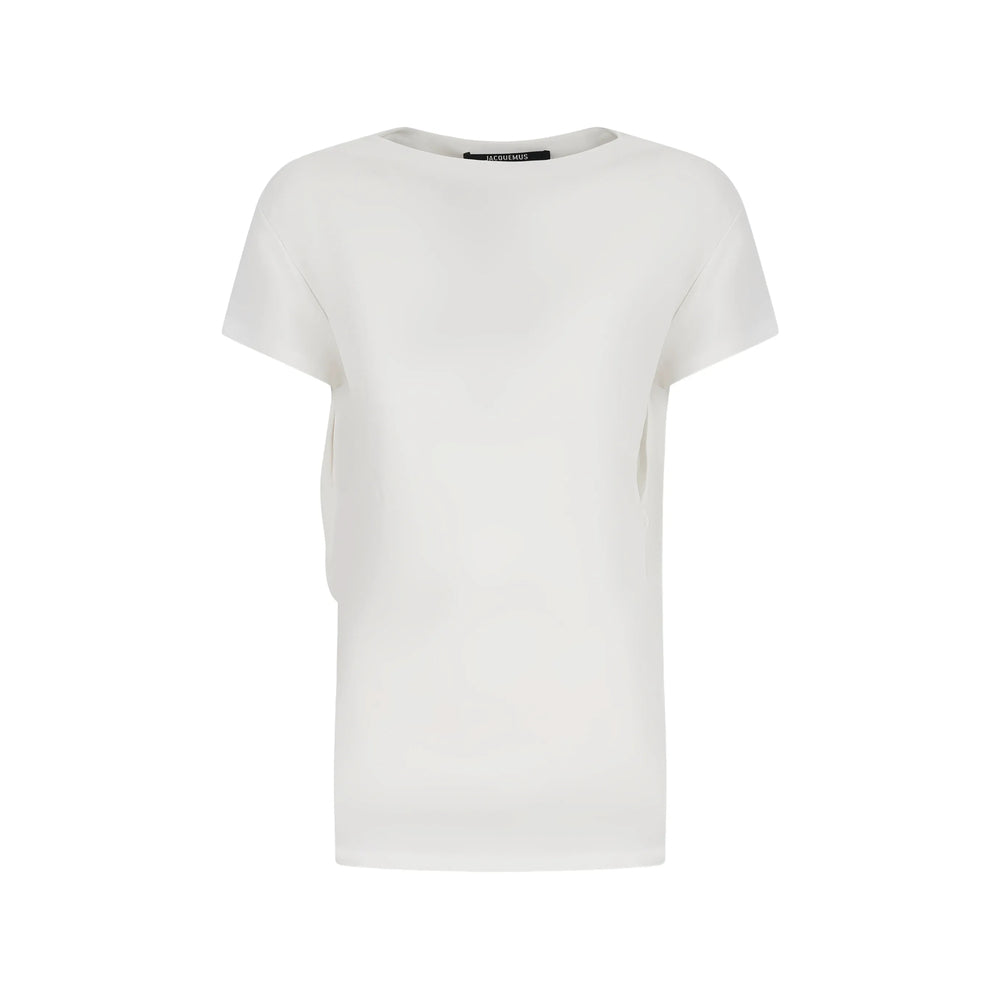 Jacquemus White Tops - T-Shirts & Jerseys Women