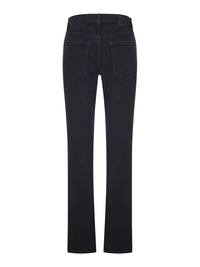 Saint Laurent Women Straight Jeans In Authentic Denim