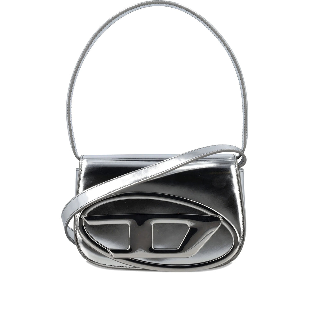 Diesel Diesel Silver Tote Bags Women
