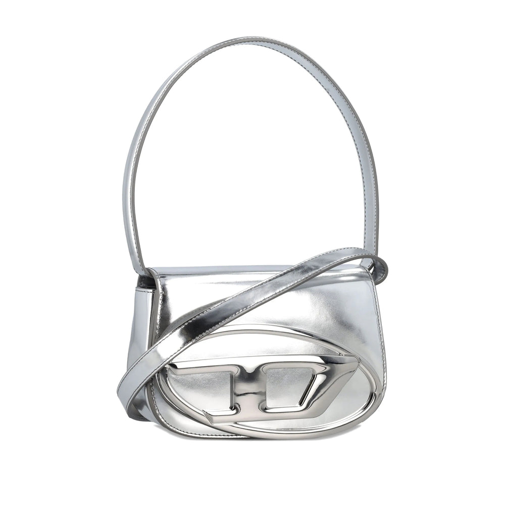 Diesel Diesel Silver Tote Bags Women