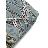 Diesel Diesel Blue Shoulder Bags Women