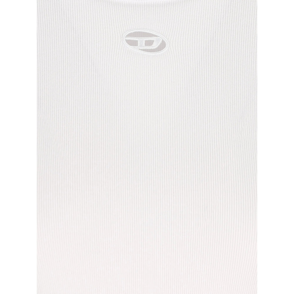 Diesel Diesel White Tops - T-Shirts & Jerseys Women