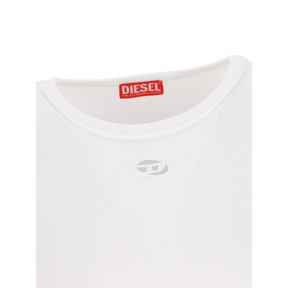 Diesel Diesel White Tops - T-Shirts & Jerseys Women
