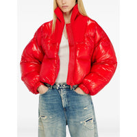 Diesel Red Jackets - Puffer Jackets Women