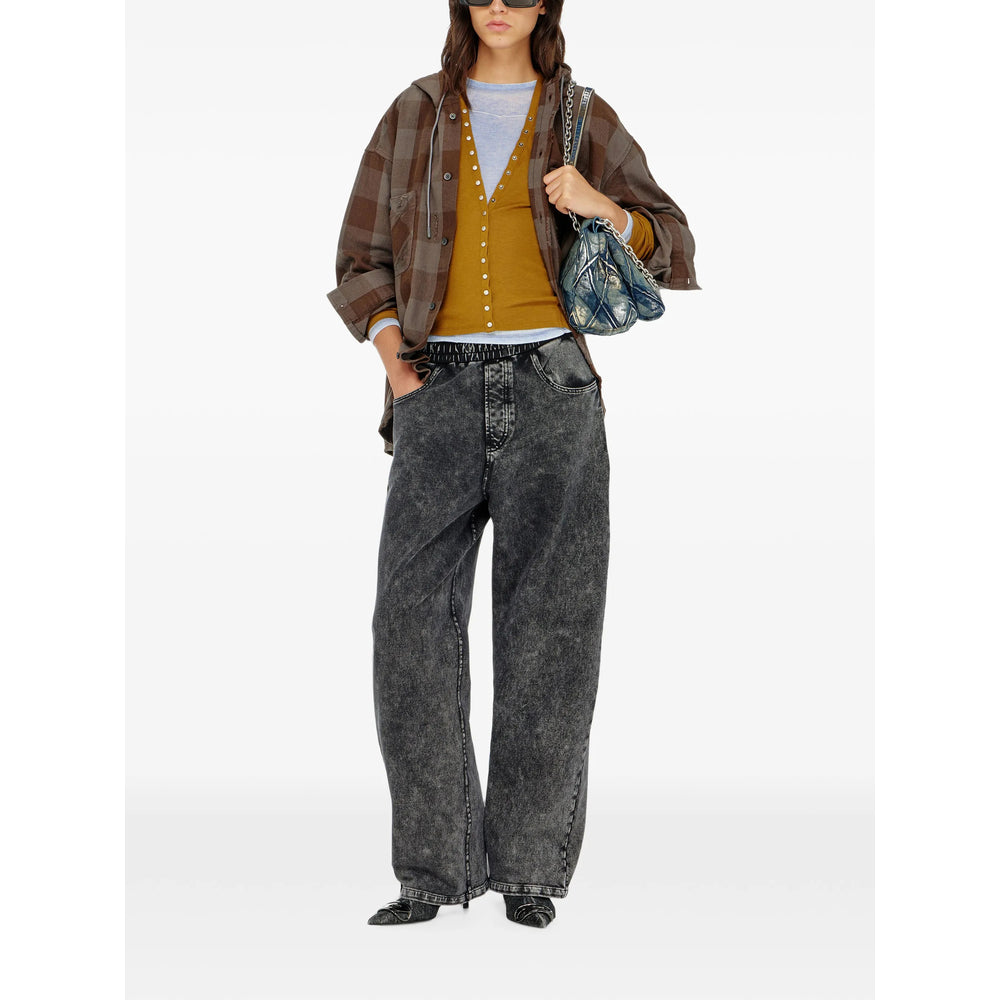 Diesel Diesel Grey Trousers - Track Pants Women
