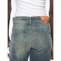 Diesel Diesel Blue Denim - Wide-Leg Jeans Women