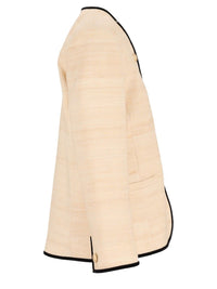 Valentino Garavani Women Silk And Linen Blazer