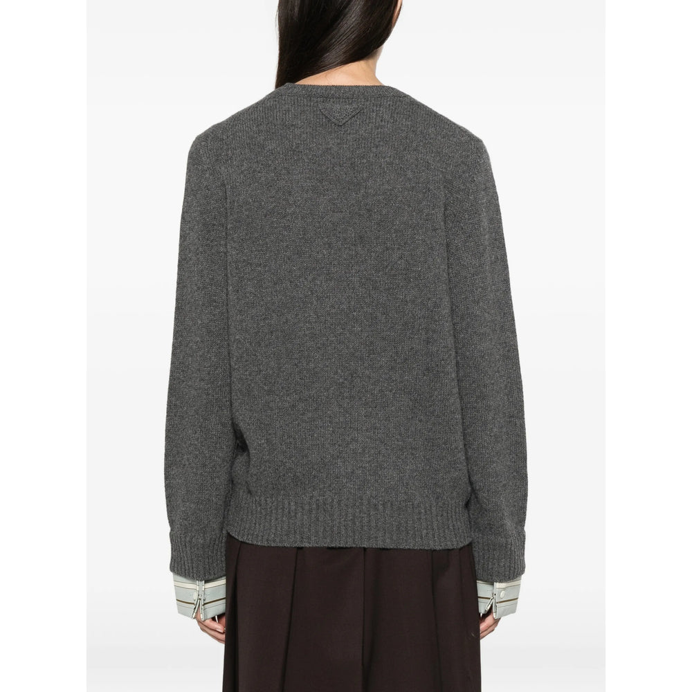 Prada Grey Knitwear - Jumpers Women