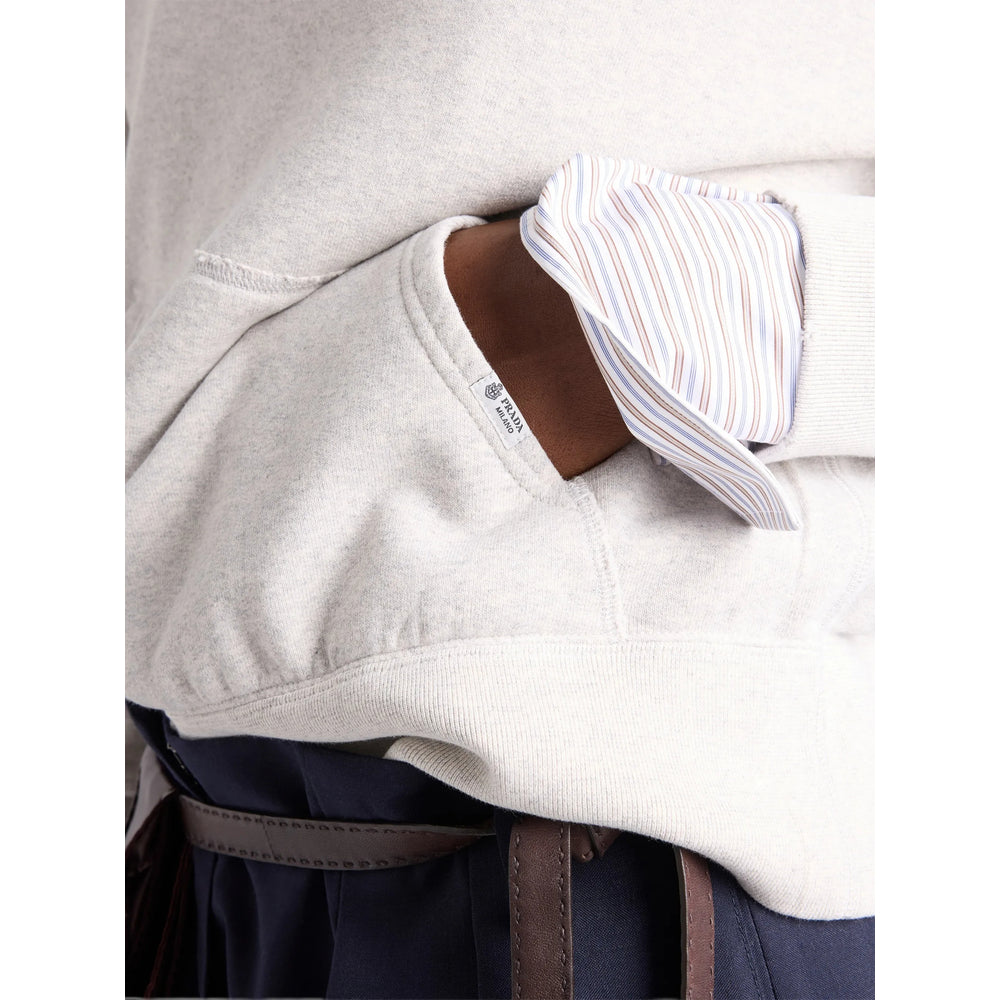 Prada Prada Grey Tops - Hoodies Women