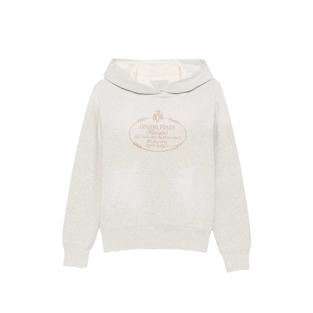 Prada Prada Grey Tops - Hoodies Women