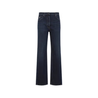 Prada Prada Blue Denim - Wide-Leg Jeans Women
