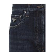 Prada Prada Blue Denim - Wide-Leg Jeans Women